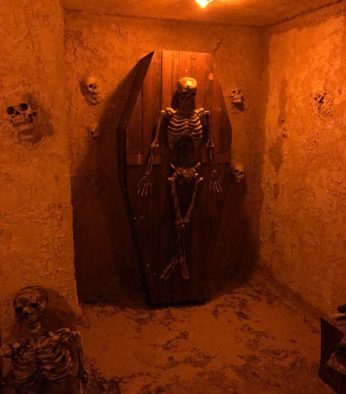 The Forsaken escape room interior