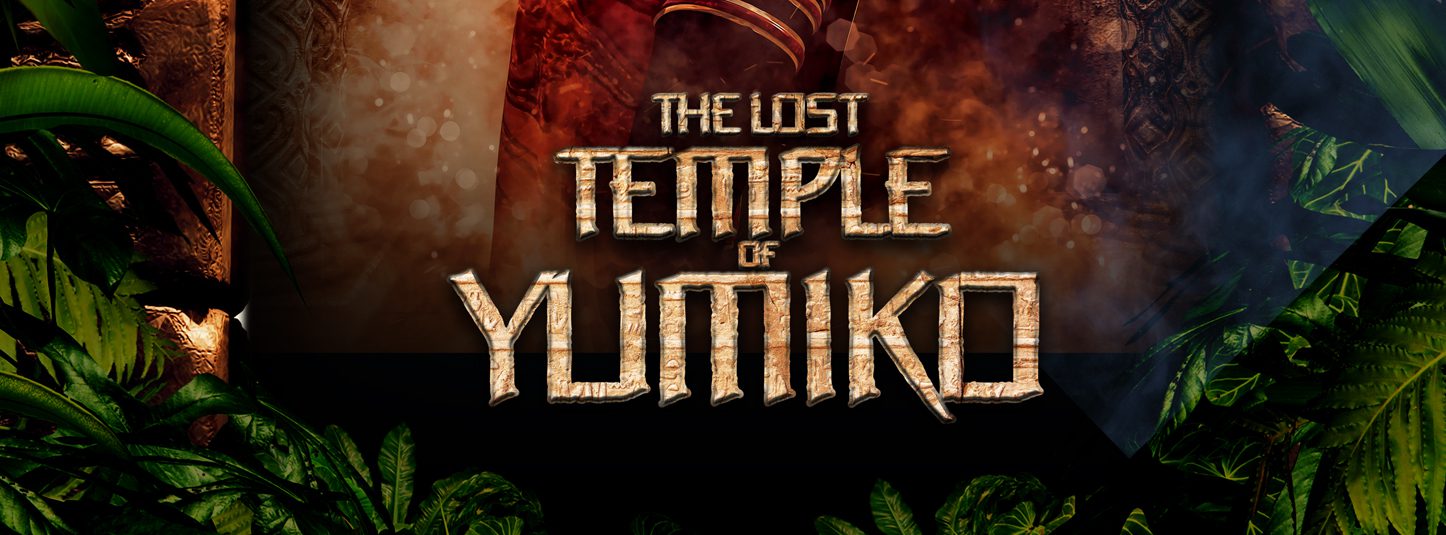 The lost temple of yumiko escape room poster