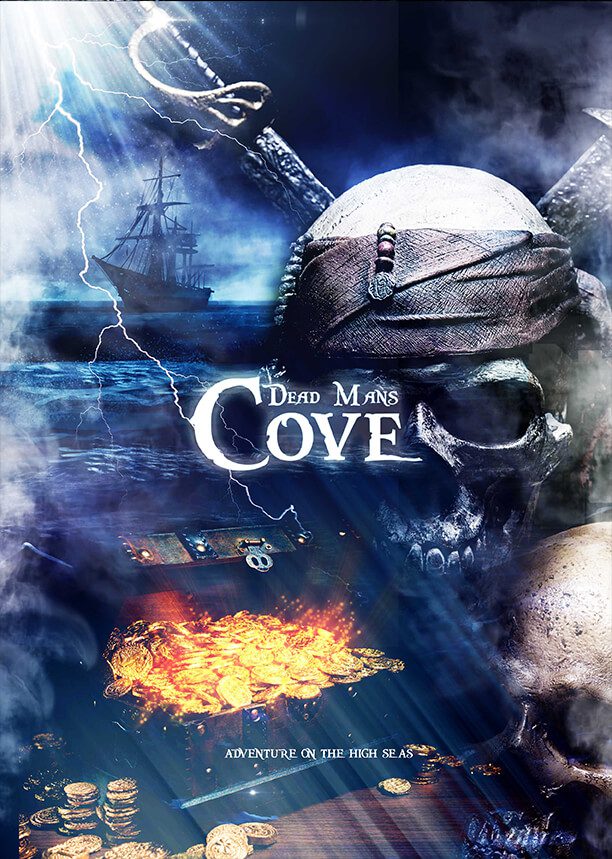 Dead Mans Cove escape room poster