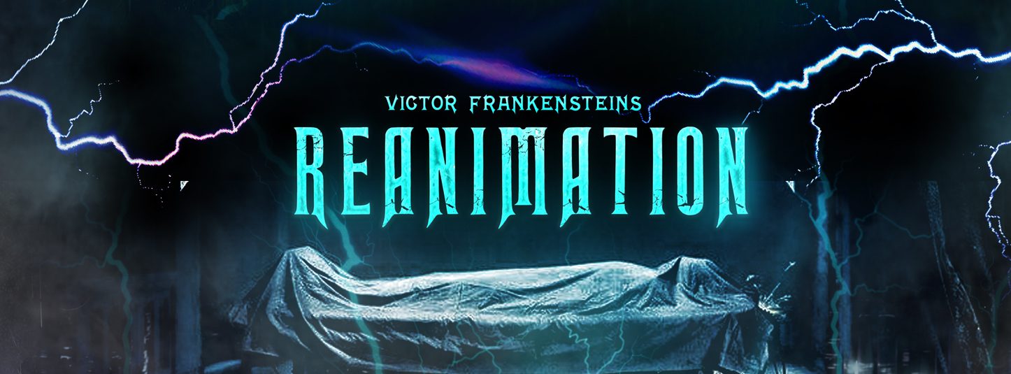 Reanimation escape room poster